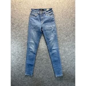 Mavi Jeans Women's 25x30 Alissa High Rise‎ Super Skinny Stretch Blue Denim